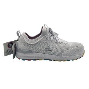 Skechers Bulkin Balran Womens Size‎ 7 Work and Safety Shoes 108033 White